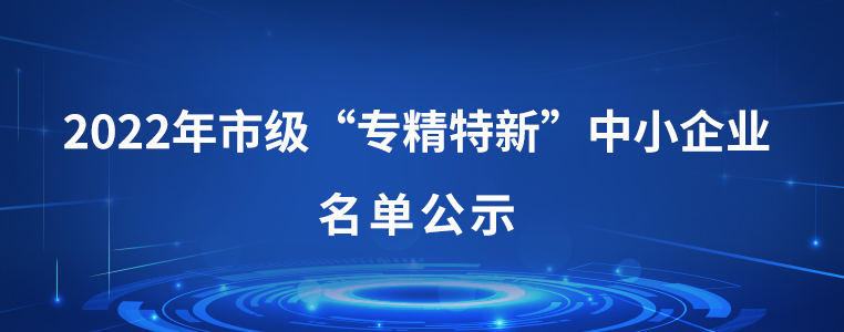 恭賀磐升集團旗下兩家企業(yè)入選市級“專精特新”企業(yè)